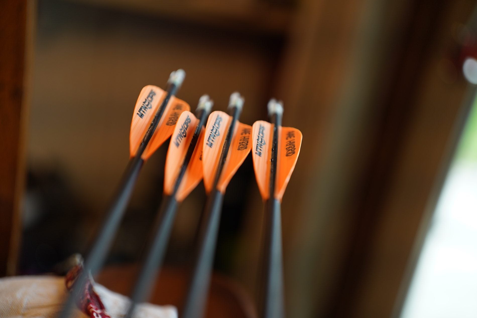 Arrow fletchings and arrow build details