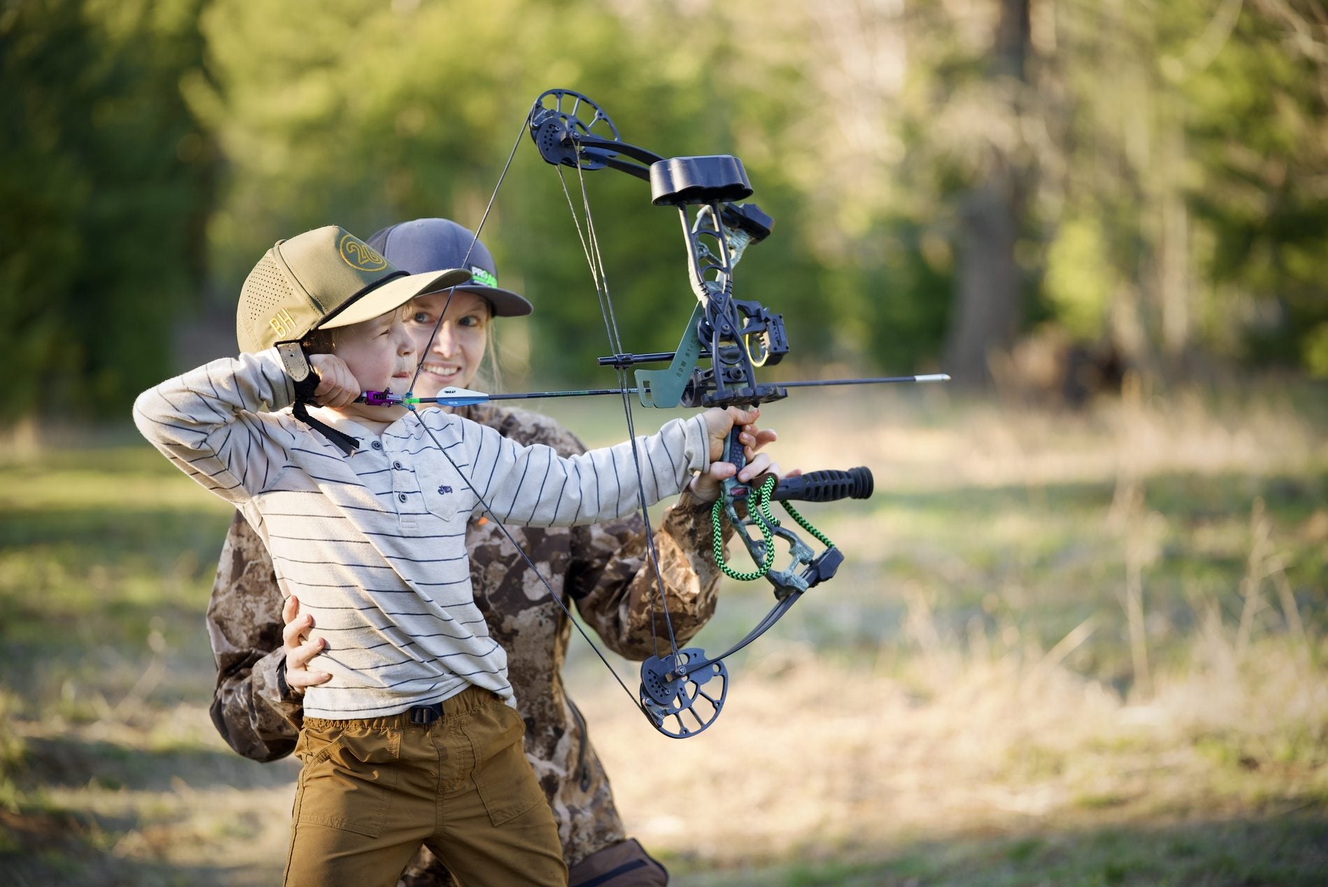 Archery photography illustrating Find the details that build consistency.