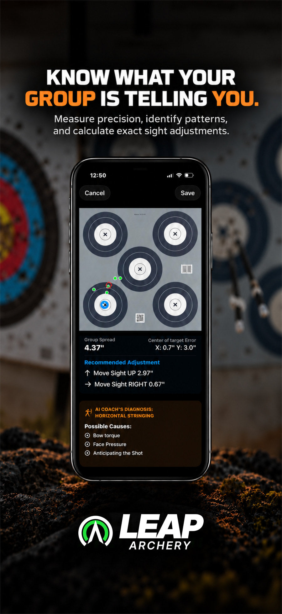 Archery shot analysis tool preview